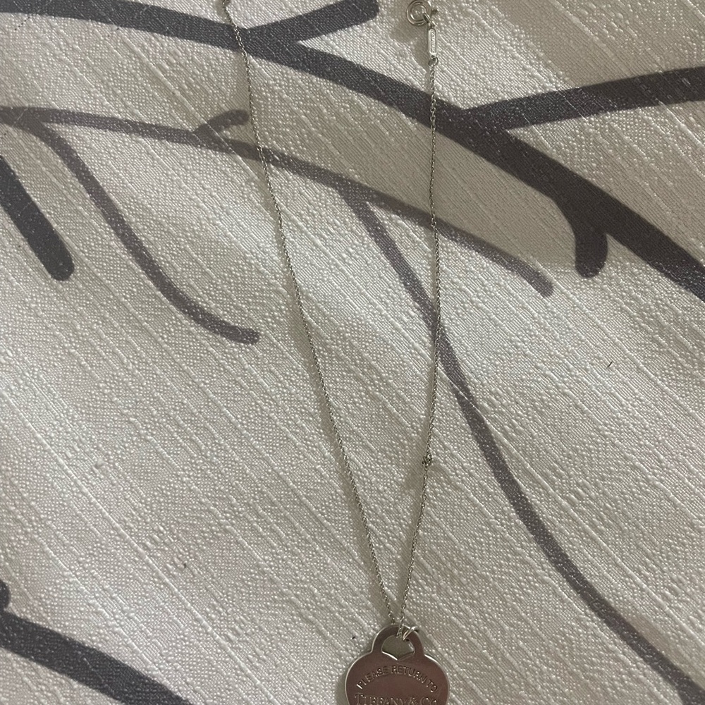 Tiffany & Co. Silver Heart Necklace